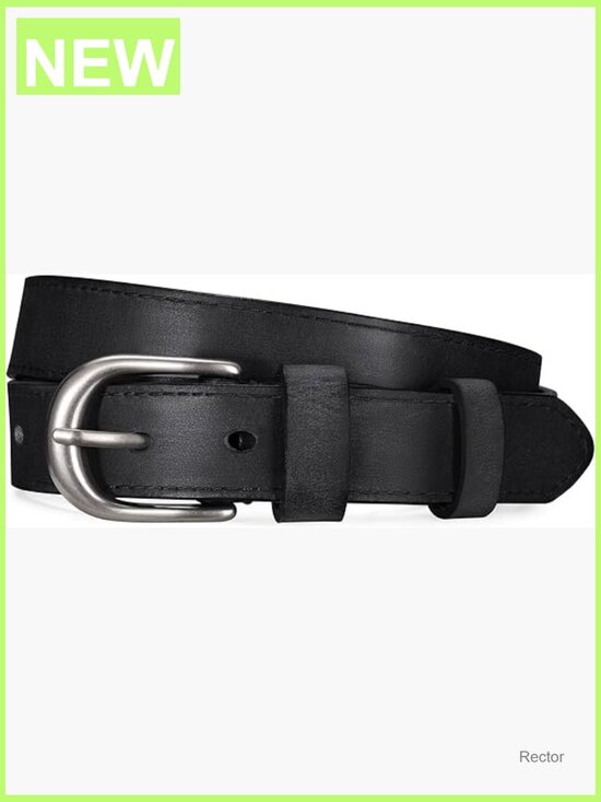 Full Grain Genuine Leather Belt, Heavy Duty Waist Belt for Women main image 7